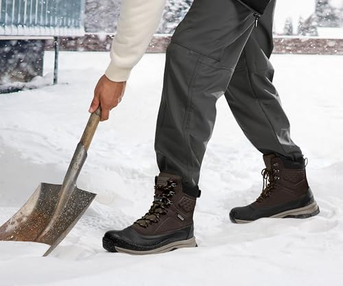 Coostar Winter Boots for Men Insulated Waterproof Snow Boots Cold Weather