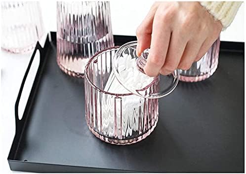 Art Soap Dispenser for Bathroom Kitchen Hotel, Five-Piece Bathroom Set, Bathroom Accessories Set Glass Mouthwash Cup, Hand Sanitizer Bottle, Toothbrush Cup, Toothbrush Holder, FPYY2024040817