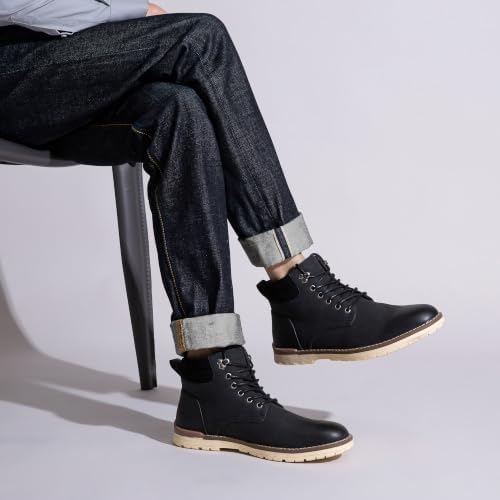 Vostey Men's Hiking Boots Waterproof Casual Chukka Boots for Men