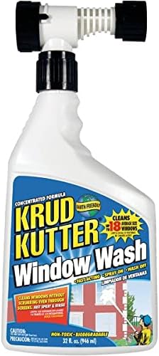 Krud Kutter WW32H4-4PK Window Wash, 32 oz, 4 Pack