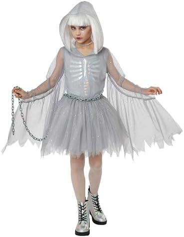 California Costumes, Girls' Glimmering Ghost