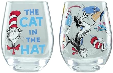 Lenox Dr. Seuss Cat in the Hat Tumblers, Set of 4
