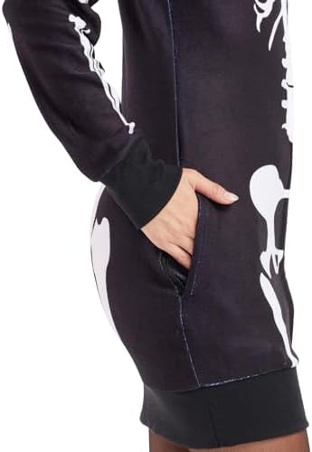 Tipsy Elves Women's Halloween Costume - Hooded Long Sleeve Dress