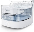 PETGUGU Cat Water Fountain Indoor Cat Fountain with Wireless Pump, 8 Layers Filters, 2L Pet Water Fountain, Automatic Dog Water Dispenser