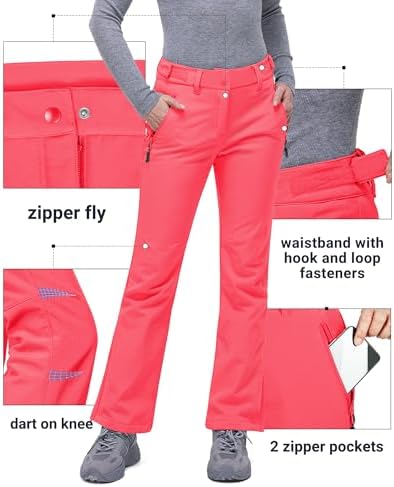 33,000ft Women's Snow Pants Ski Insulated Snowboard Winter Waterproof Warm