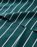 Christmas Sheet Set, Pine Stripe, Holiday Xmas Bedding Set - Split King