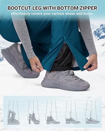 33,000ft Women's Snow Pants Ski Insulated Snowboard Winter Waterproof Warm