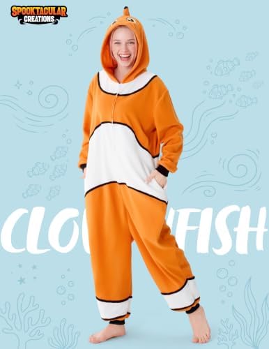 Spooktacular Creations Halloween Dalmatian Dragon Cow Costume, Animal Costume Hooded Jumpsuit for Halloween Cosplay Party