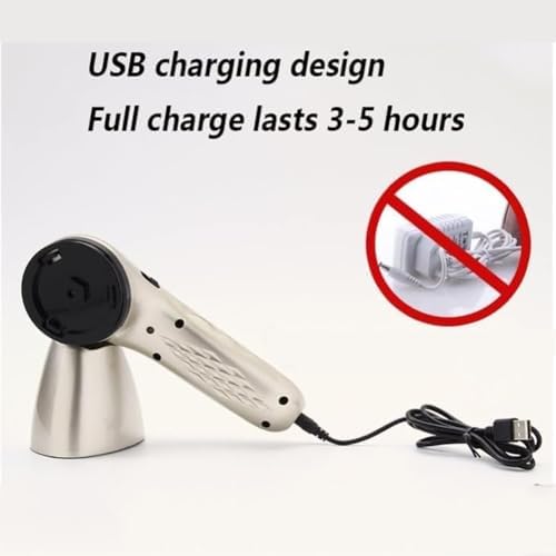 6-in-1 Electric Shoe Polisher Brush - USB Rechargeable 1800mAh Battery, Perfect for Leather Shoes, Boots, Bags & Sofas - Ultimate Cleaning & Care Tool for Leather Goods