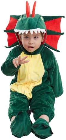 HSCTEK Baby Dinosaur Costume Newborn, Infant and Toddler Boys Girls 0-4T