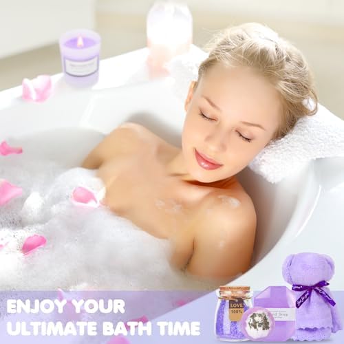 Birthday Gifts for Women, Relaxing Spa Self Care Gift Baskets