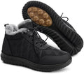 SHIBEVER Winter Snow for Boots Women: Warm Ankle Boots Non-Slip Traction