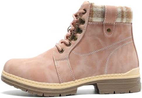 COTTIMO Women's Waterproof Hiking Snow Winter Boots