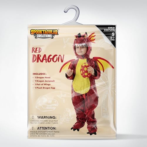Spooktacular Creations Halloween Dragon Costume Toddler, Dinosaur Costume Kids with Eggs for Baby Halloween Dress Up Party