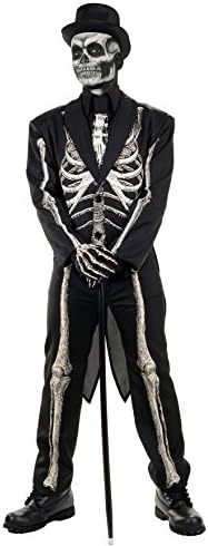 Underwraps Men’s Costumes Bone Chillin Skeleton Costume Tuxedo