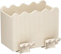 Toothbrush Rack Bathroom Cream Toothbrush Holder Wall-Mounted Toothbrush Holder Two-Person Three-Person Toothpaste Storage Rack Bathroom Toothbrush Holder(S14.8cm)