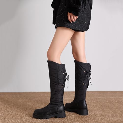 Women's Snow Boots Knee High Warm Winter Shoes