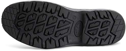 POLAR Mens Waterproof Outsole Deep Tread Fully Faux Fur Lined Winter Durable Snow Boots