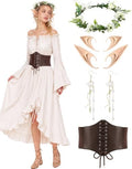 MOSTORY Renaissance Fairy Dress Accessories Set for Women Cosplay