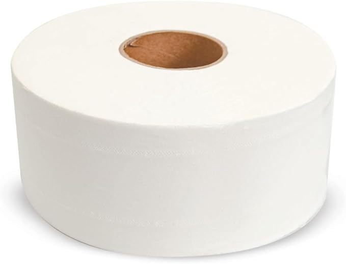 Morcon Paper VT110 Morsoft Millennium Jumbo Bath Tissue, Septic Safe, 2-Ply, White, 750 ft, 12 Rolls/Carton