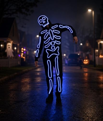 Tipsy Elves Skeleton Halloween Jumpsuit Costume for Women