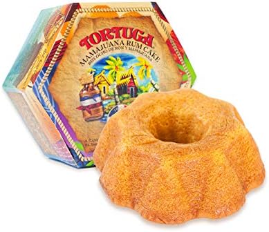 TORTUGA Caribbean Mamajuana Rum Cake - 16 oz Caribbean Rum Cake - The Perfect Premium Gourmet Gift for Stocking Stuffers, Gift Baskets, and Christmas Gifts - Great Cakes for Delivery