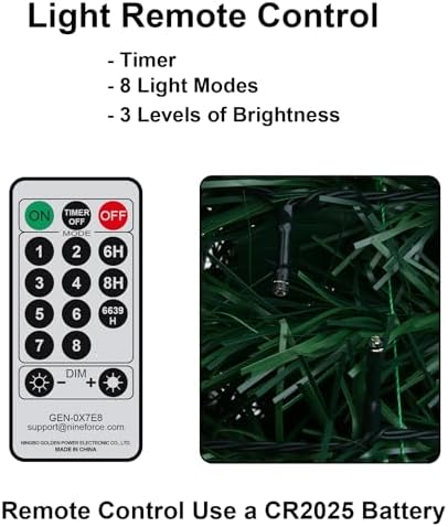 GameXcel 6.5FT Pop Up Christmas Tree with Lights and Decorations & Remote & Timer, Prelit Fully Decorated Pull Up Artificial Christmas Tree with Xmas Ball Ornaments Bows Ribbons for Xmas Party Decor