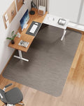Blvornl Ultra Large Office Chair Mat for Hardwood Floor, Rolling Chair Mat for Hard Wood, Large Anti-Slip Hard Floor Protector, Heavy Duty Computer Desk Rug for Office and Home 47.2"*60" Brown