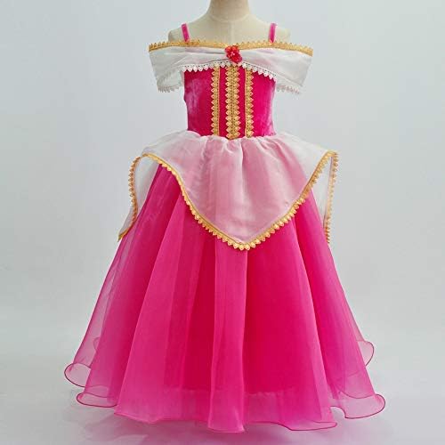 Girls Cinderella Costumes Halloween Princess Dress Up Fancy Birthday Party Ball Gown