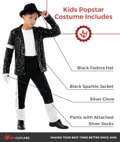 Morph, Popstar Costume Kids, Halloween Costumes for Kids