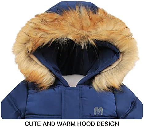 Baby Girls Winter Snowsuits Toddler Jackets For Boy Infant Jumpsuit