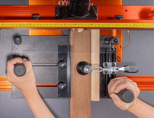 O'SKOOL Rail Coping Sled Router Table Jig, Fits 5-1/2" x 1-5/8"Stock