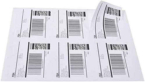 9527 Product 6 up 3-1/3" x 4" Sticker Labels Shipping Address Labels for Laser/Inkjet Printer, 500 Sheets, Total 3000 Labels