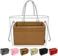OMYSTYLE Purse Organizer Insert, Felt Tote Bag Organizer Insert with 5 Sizes, Handbag Dividers for Inside Purse, Compatible with Longchamp, Neverful, Speedy and More