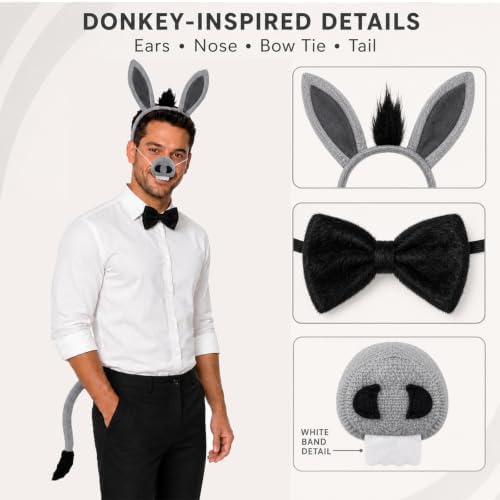 Couples Halloween Costumes for Adults, Dragon Donkey Costume Set