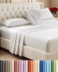 Flex Top Split Head King 4 Piece Sheet Set - Soft & Cooling - Antique White