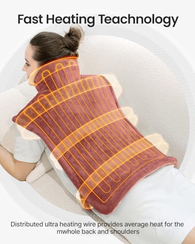 RENPHO Heating Pad for Neck Shoulders Back, Christmas Gift for Women & Mom