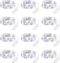 Brightown 12 Pack LED Fairy Lights Battery Operated for Xmas Decor