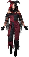 California Costumes Psycho Jester Costume for Women