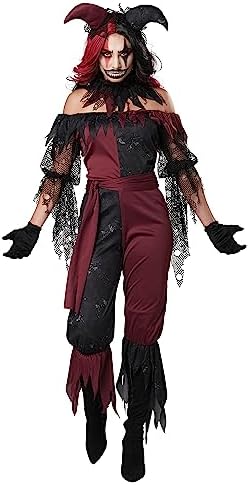 California Costumes Psycho Jester Costume for Women