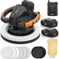 20V Cordless Buffer Polisher,10 Inch Portable Polishing Machine Kit for Car