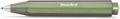 Kaweco LUNAR SPORT Ball Pen Shadow Green I Retractable Ballpoint Pen with Standard D1 Refills I Exclusive Ball Pen 10.7 cm