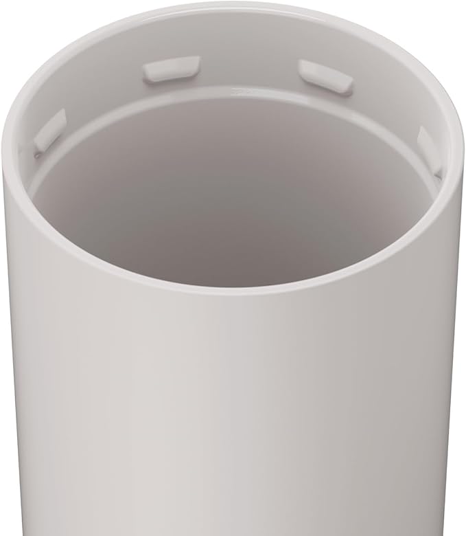 BrüMate Strova 18oz 100% Leakproof Insulated Coffee Mug | Ceramic-Lined Interior | Built-In Silicone Sleeve for Travel | Locking Flip Lid (Dune)