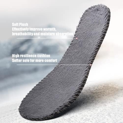 Winter Boots For Mens Snow Boots Anti-Slip Fur Lined Warm Ankle Boots Casual Lightweight Trekking Backpacking Hiking Boots
