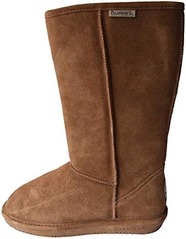 Bear Paw Women’s Emma Tall Classic Suede Slip On Boots, Comfortable Winter Boots, Multiple Sizes
