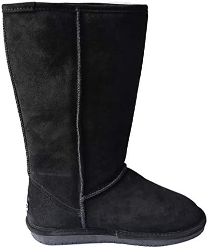 Bear Paw Women’s Emma Tall Classic Suede Slip On Boots, Comfortable Winter Boots, Multiple Sizes