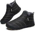 ziitop Snow Boots Mens Waterproof Winter Boots Fur Lined Warm Ankle Boots