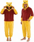 Funziez! Slim Fit Adult Onesie - Animal Costume - Plush Unisex Halloween One Piece Cosplay Suit for Women and Men