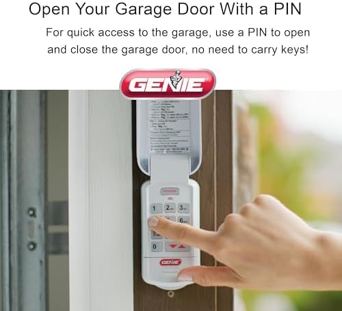Genie Authentic Garage Door Opener Remote and Wireless Keypad Combo Pack | 3-Button Remote and Wireless Keypad Bundle, Models G3T-R and GK-R, Intellicode Security, Both Compatible with Genie Openers