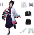 Kimonos Cosplay Costumes Adult Women Girls Anime Japanese Kimono Robe Halloween Outfit with Accessories